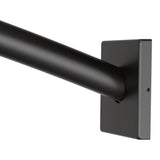 Matte Black 5' Curved Shower Rod