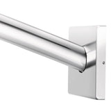 Matte Black 5' Curved Shower Rod