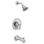 Moen - Brantford Single-Handle 1-Spray Posi-Temp Tub and Shower Faucet Trim Kit in Chrome (Valve Sold Separately) - Chrome