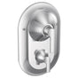 Moen - Doux Posi-Temp with Built-in 3-Function Transfer Valve Trim Kit, Valve Required, Chrome - Chrome