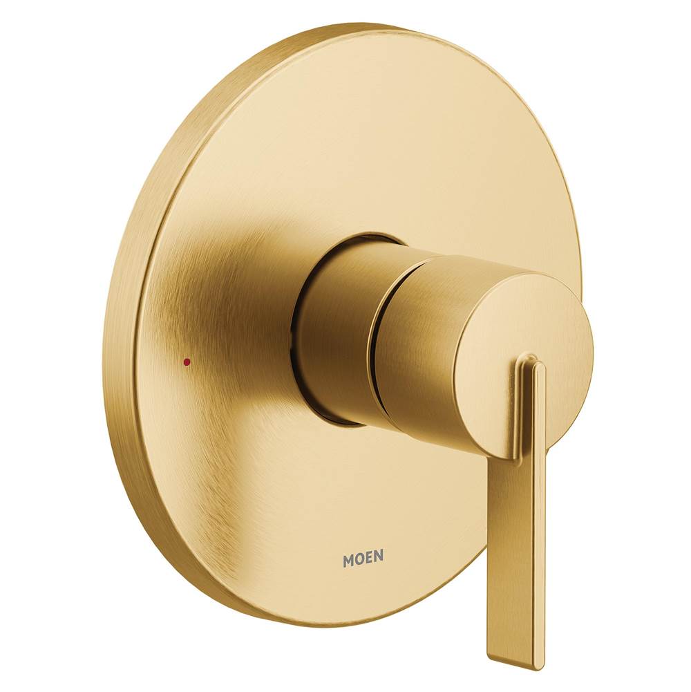 Moen - Cia M-CORE 2-Series 1-Handle Shower Trim Kit in Brushed Gold (Valve Sold Separately) - Brushed Gold