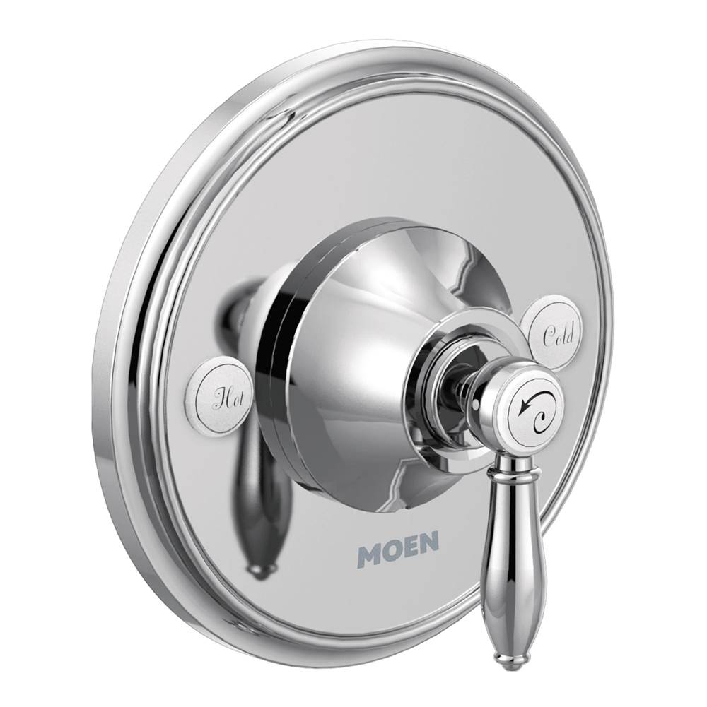 Moen - Weymouth 1-Handle Posi-Temp Valve Trim Kit in Chrome (Valve Sold Separately) - Chrome