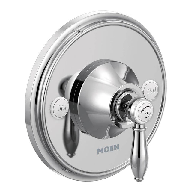 Moen - Weymouth 1-Handle Posi-Temp Valve Trim Kit in Chrome (Valve Sold Separately) - Chrome