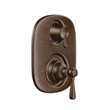 Moen - Kingsley Moentrol Shower Valve with 3-Function Integrated Diverter Valve Trim, Valve Required, Oil-Rubbed Bronze - Oil Rubbed Bronze