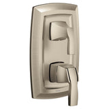 Moen - Voss M-CORE 3-Series 2-Handle Shower Trim with Integrated Transfer Valve in Brushed Nickel (Valve Sold Separately) - Brushed Nickel