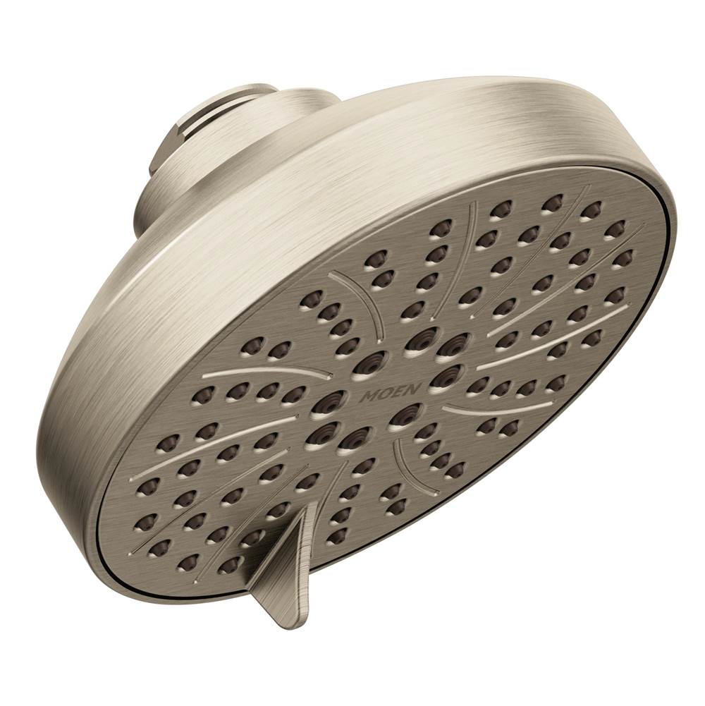 Moen - Gibson Six-Function 4.5'' Spray Head with Eco Performance, Brushed Nickel - Brushed Nickel