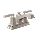 Moen - Boardwalk 2-Handle Centerset Bathroom Faucet Spot Resist Brushed Nickel - Spot Resist Brushed Nickel