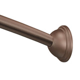 Moen - Old World Bronze Adjustable Curved Shower Rod - Old World Bronze