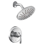 Moen - Glyde M-CORE 2-Series Eco Performance 1-Handle Shower Trim Kit in Chrome (Valve Sold Separately) - Chrome
