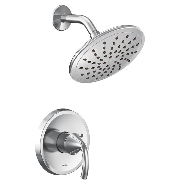 Moen - Glyde M-CORE 2-Series Eco Performance 1-Handle Shower Trim Kit in Chrome (Valve Sold Separately) - Chrome