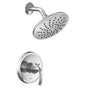 Moen - Glyde M-CORE 2-Series Eco Performance 1-Handle Shower Trim Kit in Chrome (Valve Sold Separately) - Chrome
