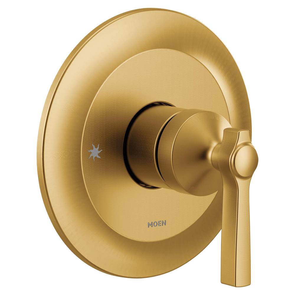 Moen - Flara M-CORE 3-Series 1-Handle Valve Trim Kit in Brushed Gold (Valve Sold Separately) - Brushed Gold
