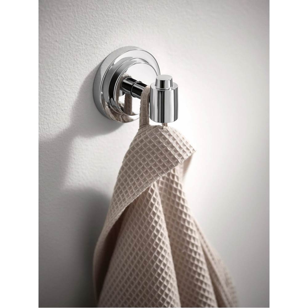 Brushed Nickel Single Robe Hook
