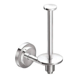 Brushed Nickel Single-Post Paper Holder