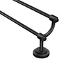 Moen - Matte Black Double Towel Bar - Matte Black