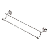 Brushed Nickel 24'' Double Towel Bar