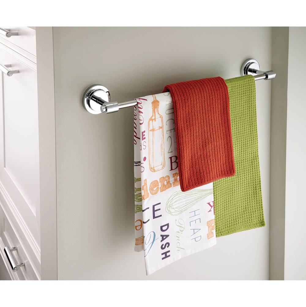 Brushed Nickel 18'' Towel Bar