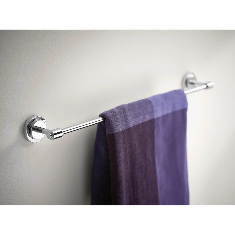 Brushed Nickel 24'' Towel Bar