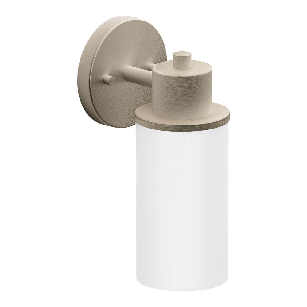 Brushed Gold One Globe Bath Light