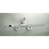Brushed Nickel Vanity Shelf