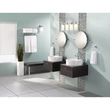 Brushed Nickel Towel Shelf