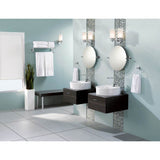 Brushed Gold Two Globe Bath Light