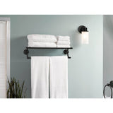 Brushed Gold One Globe Bath Light