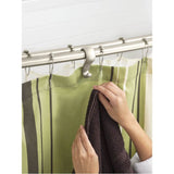 Matte Black Adjustable Curved Shower Rod
