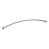 Brushed Gold Adjustable Curved Shower Rod