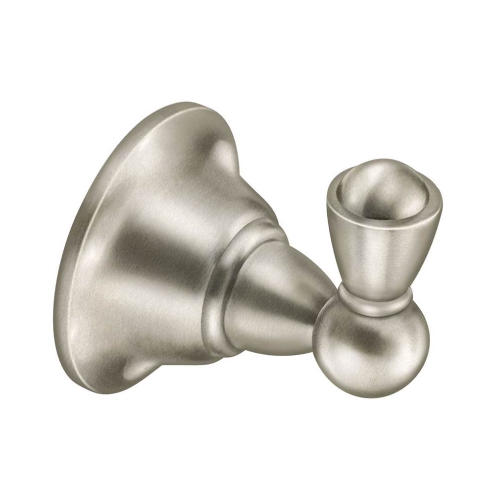 Brushed Nickel Single Robe Hook