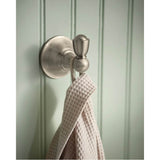 Brushed Nickel Single Robe Hook