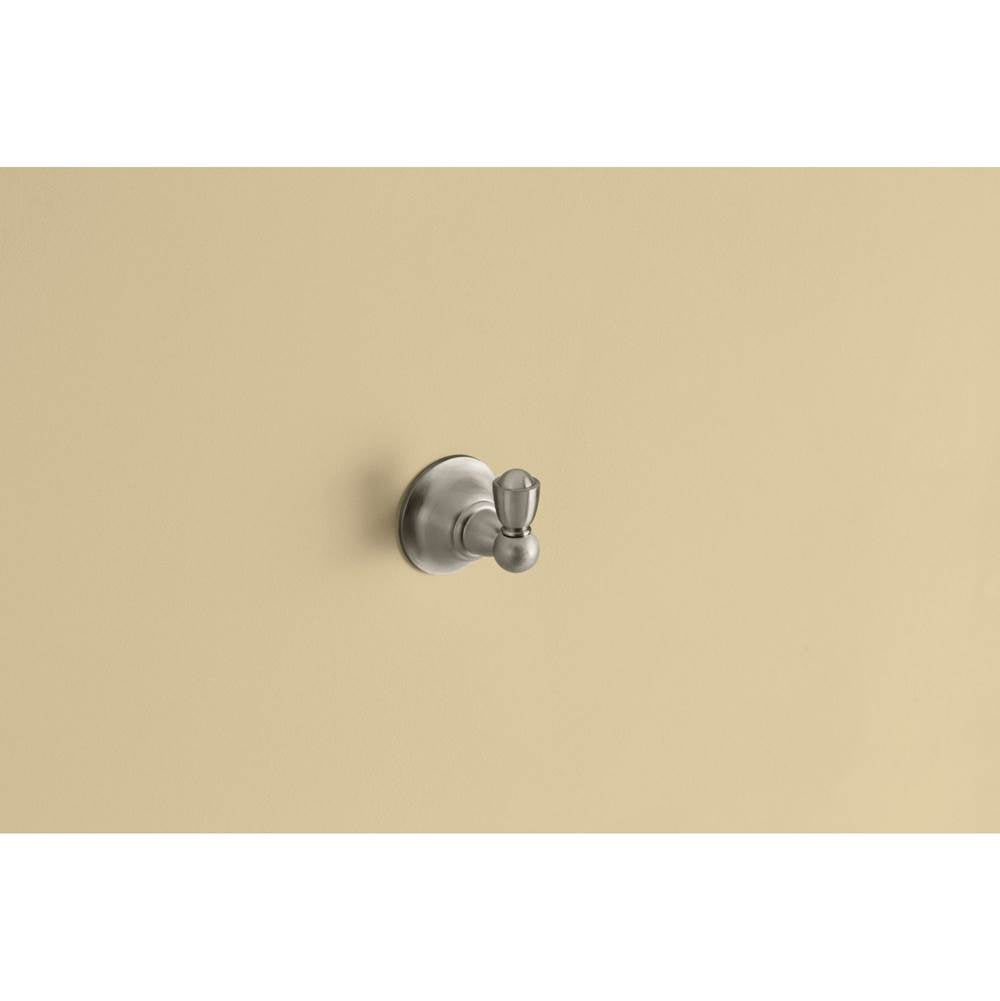 Brushed Nickel Single Robe Hook