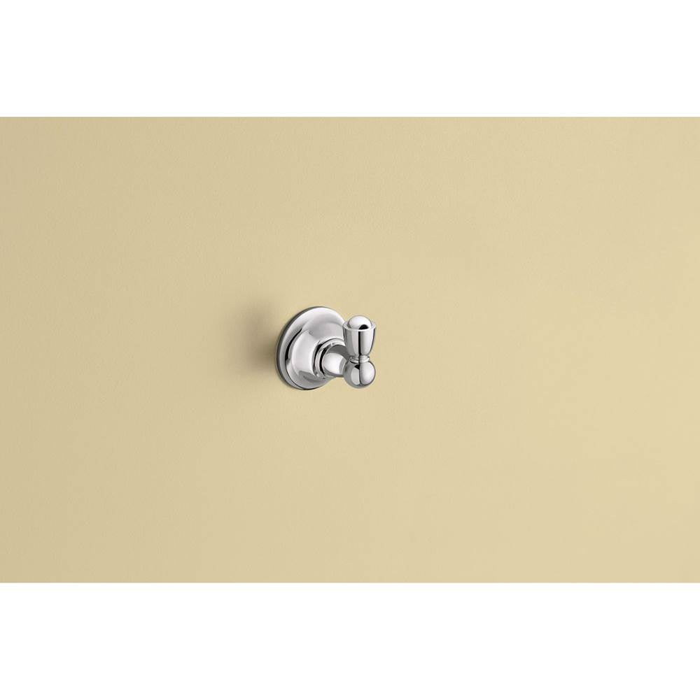 Brushed Nickel Single Robe Hook