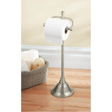 Brushed Nickel Freestanding Paper Holder