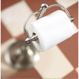 Brushed Nickel Freestanding Paper Holder