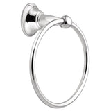 Brushed Nickel Towel Ring