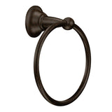 Brushed Nickel Towel Ring