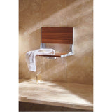 Teak Folding Shower Seat