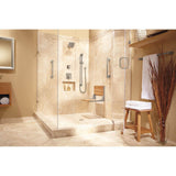 Brushed Nickel 24'' Designer Grab Bar