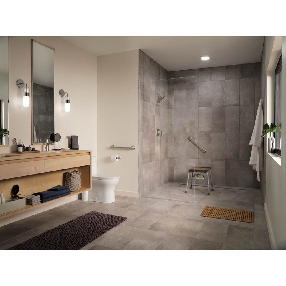 Matte Black Hand Towel Bar