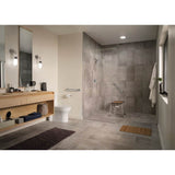 Brushed Nickel 18'' Designer Grab Bar