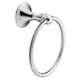 Brushed Nickel Towel Ring