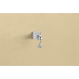 Brushed Nickel Single Robe Hook
