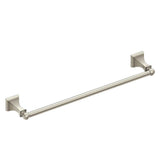 Brushed Nickel 18'' Towel Bar