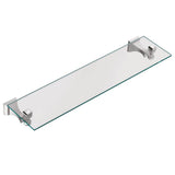 Brushed Nickel Vanity Shelf