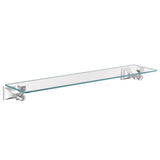Brushed Nickel Vanity Shelf