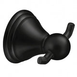 Moen - Matte Black Double Robe Hook - Matte Black