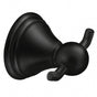 Moen - Matte Black Double Robe Hook - Matte Black