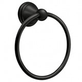 Moen - Matte Black Towel Ring - Matte Black