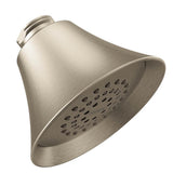 Moen - Moen 6370 3.75-Inch Single Function Shower Head, Chrome - Brushed Nickel